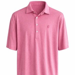 Classic Pink Polo Shirt for Men